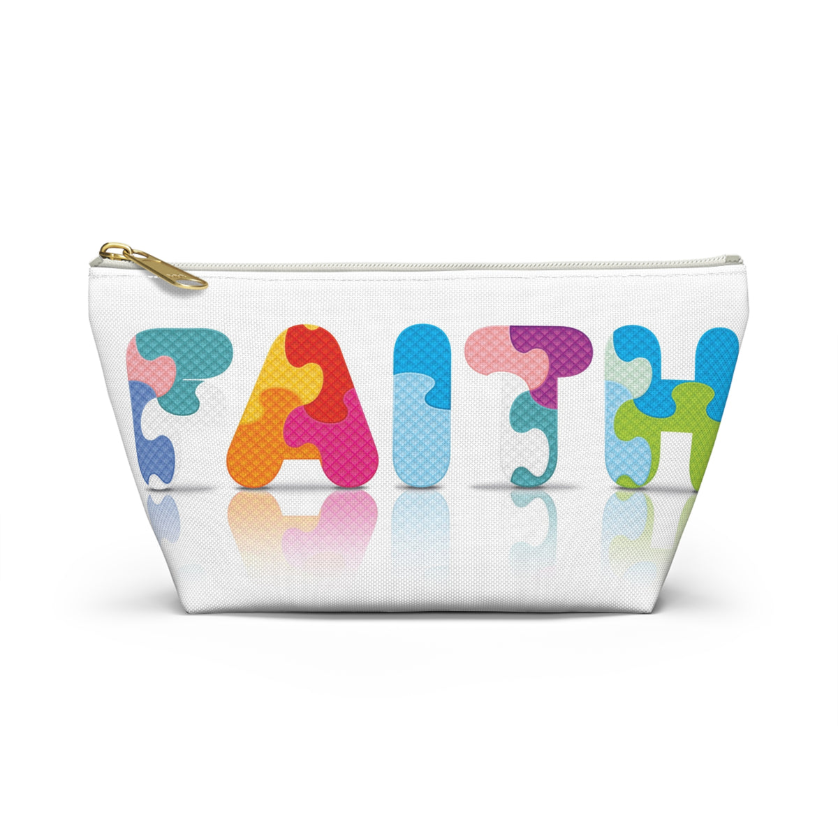 Christian Faith Accessory Pouch w T-bottom