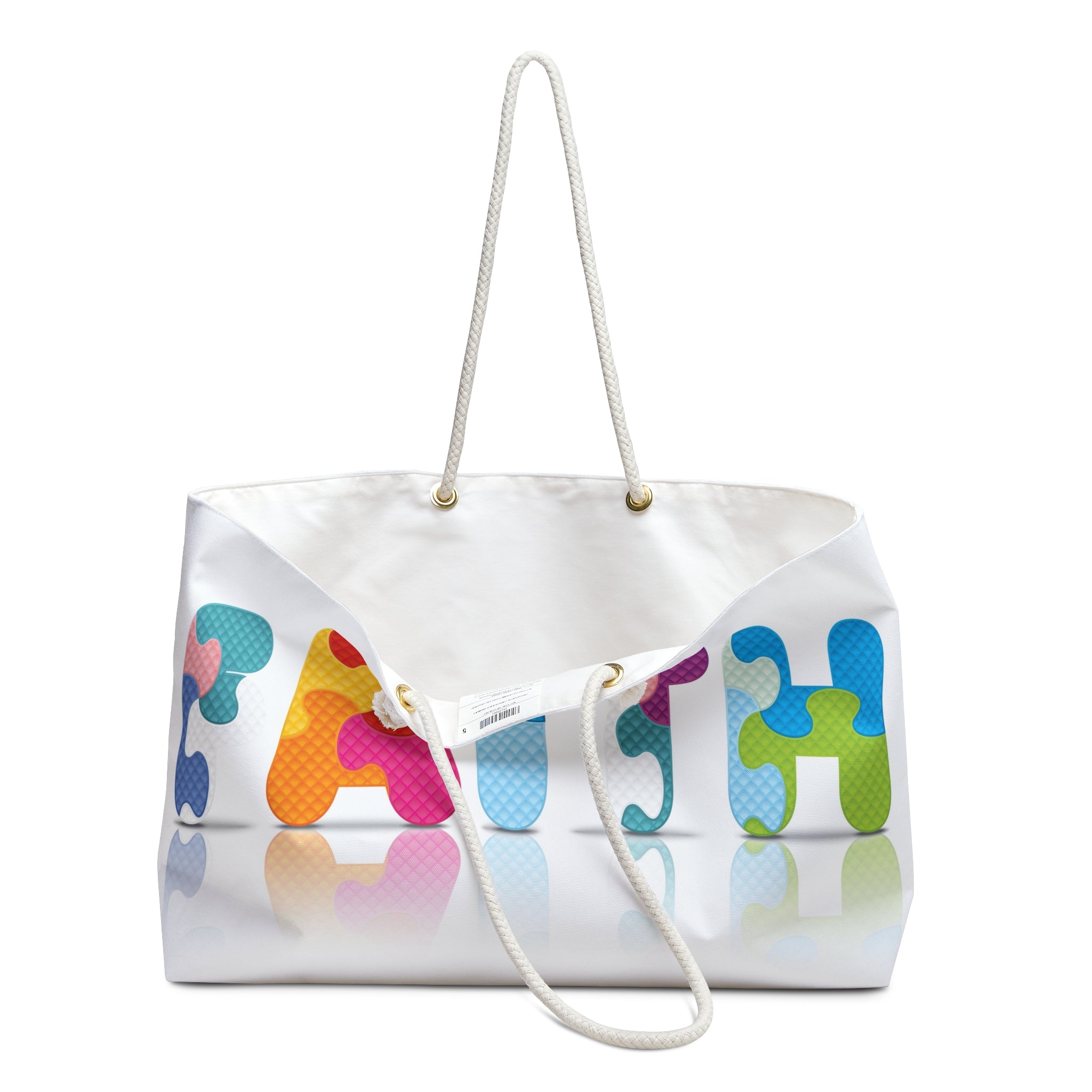 Christian Faith Weekender Bag