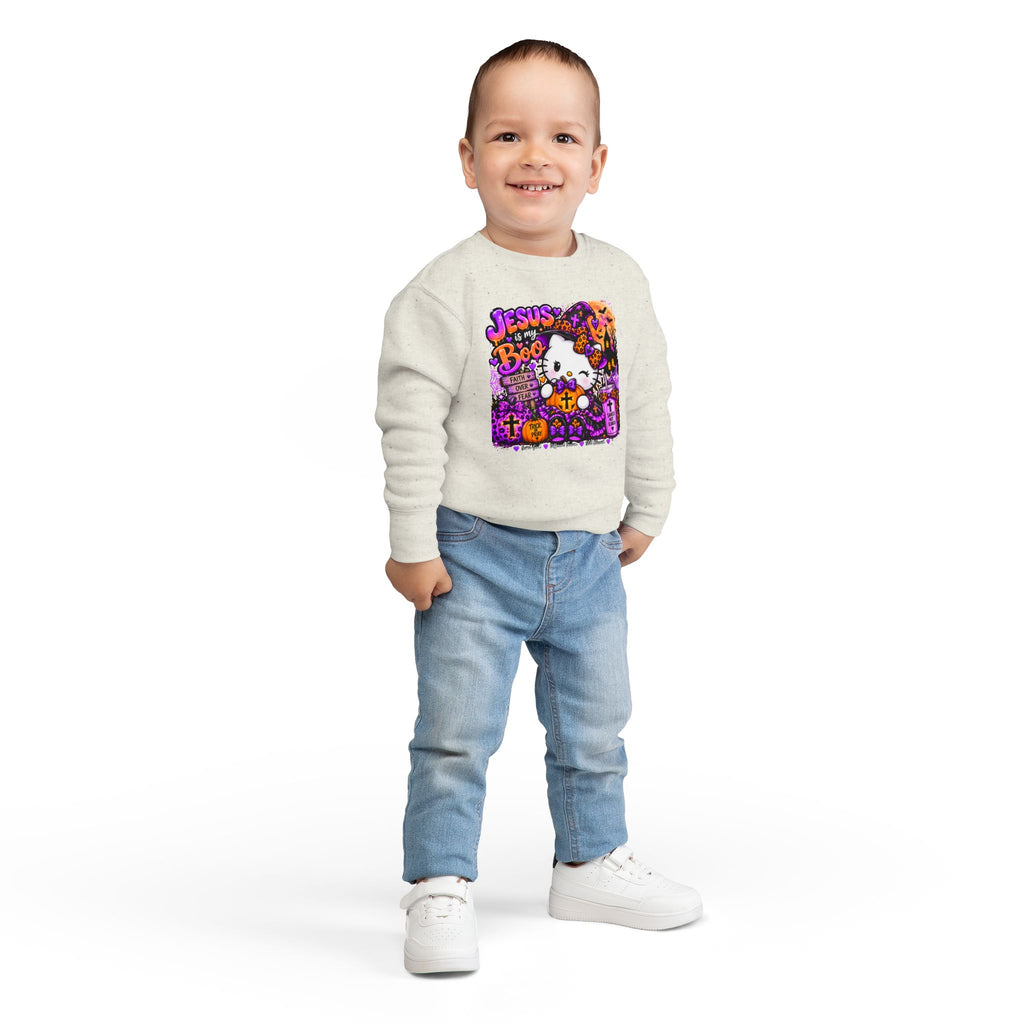 Girls hello kitty Christian Faith Toddler Sweatshirt