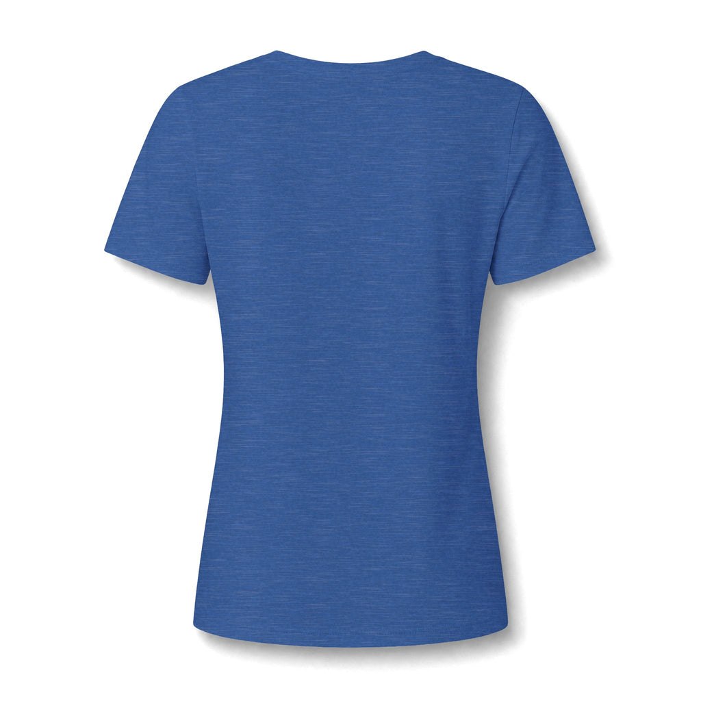 Prayer & Coffee V-Neck Tee — "In My Hand: Prayer, Heart, Faith" Inspirational Women's Shirt