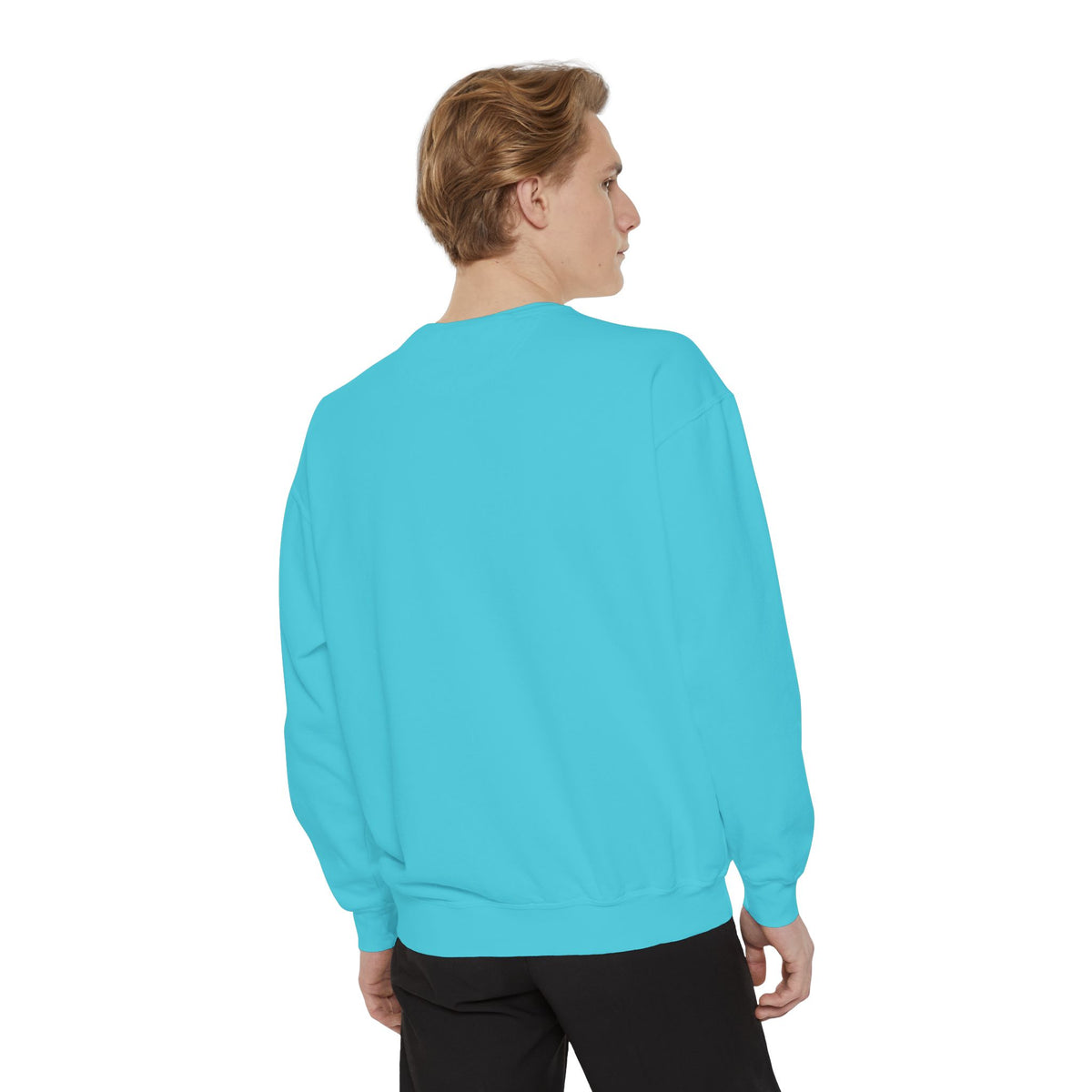 Christian Faith brightens Garment-Dyed Sweatshirt
