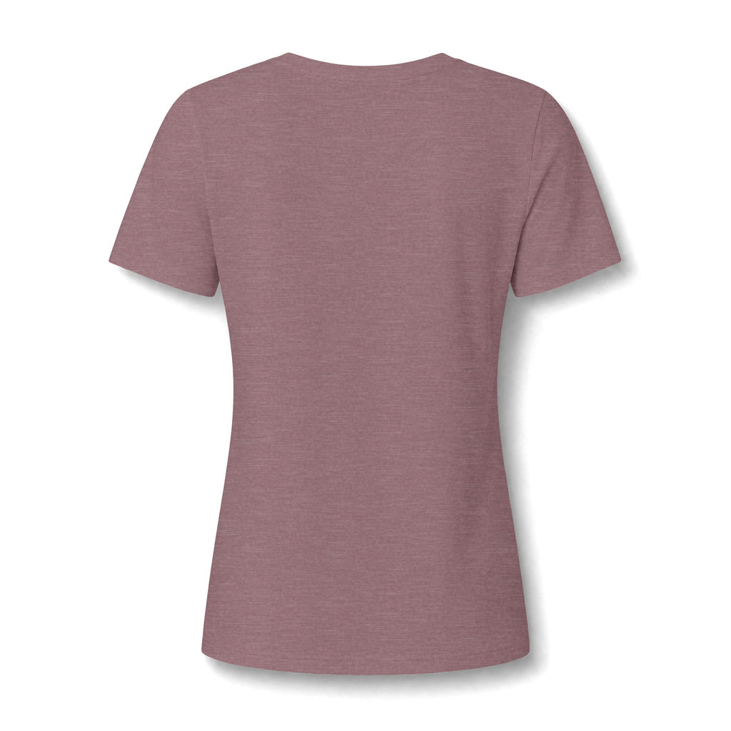 Prayer & Coffee V-Neck Tee — "In My Hand: Prayer, Heart, Faith" Inspirational Women's Shirt