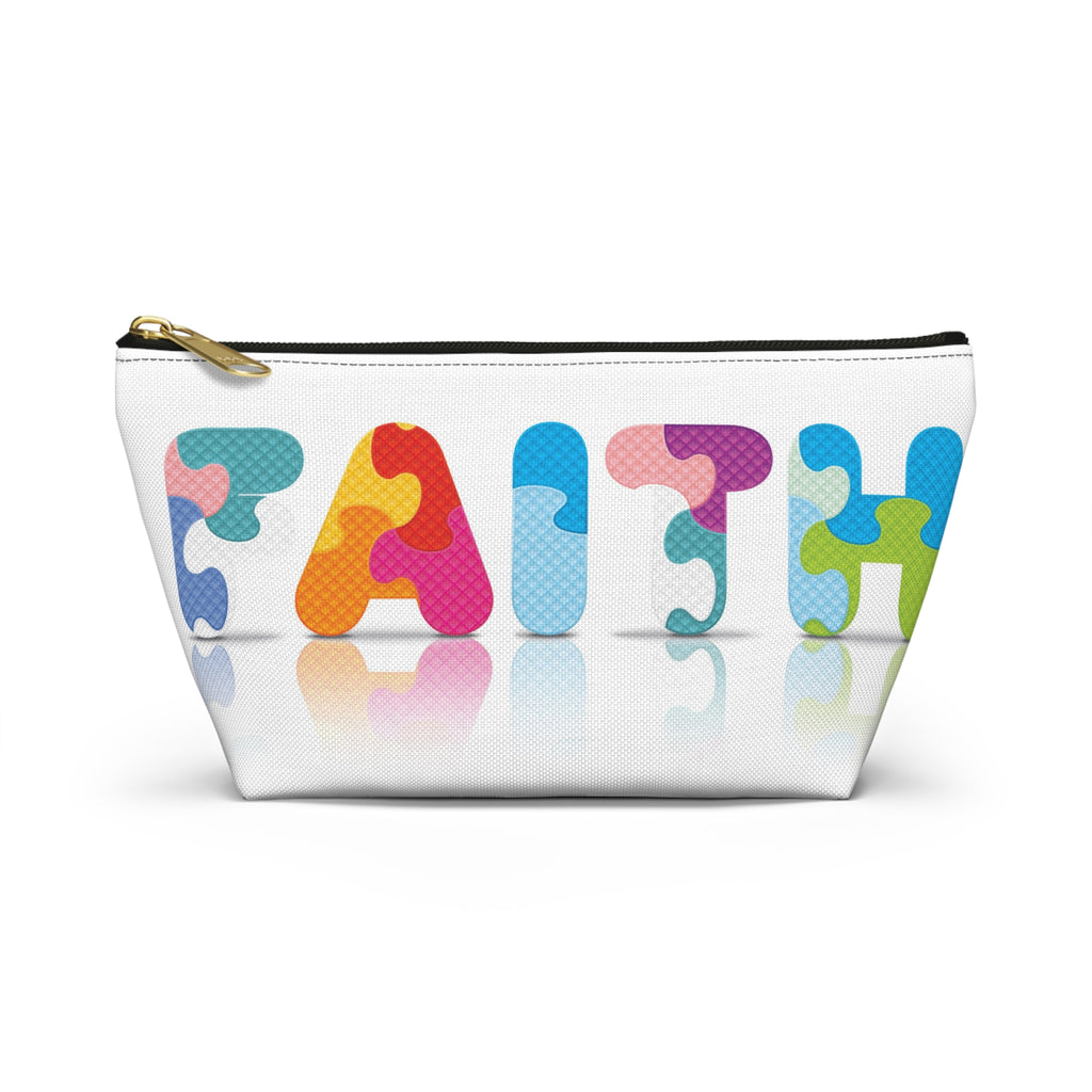 Christian Faith Accessory Pouch w T-bottom