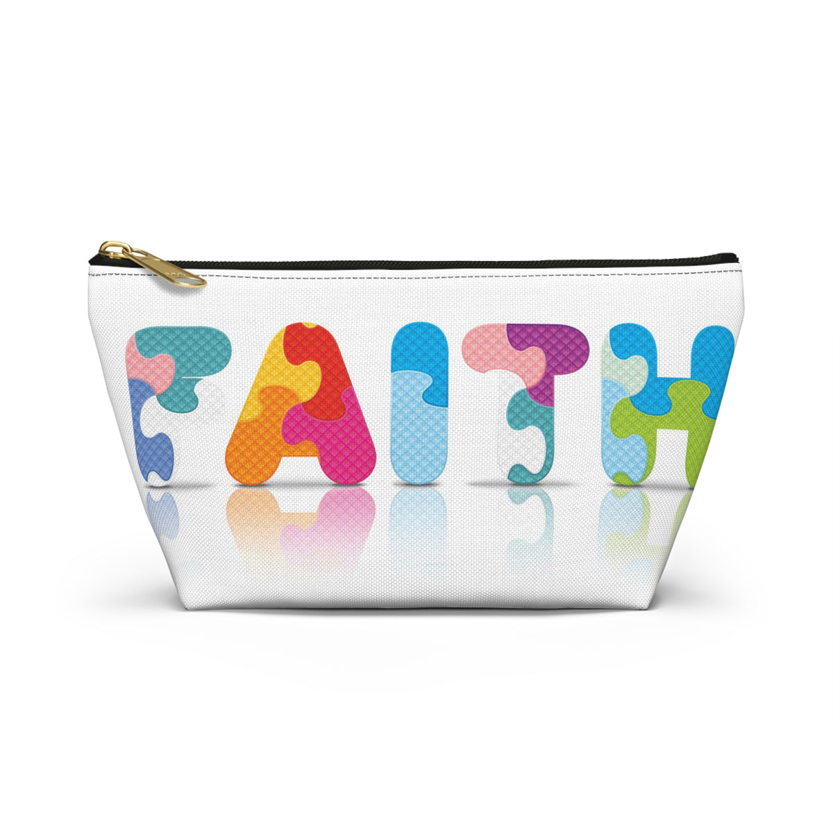 Christian Faith Accessory Pouch w T-bottom