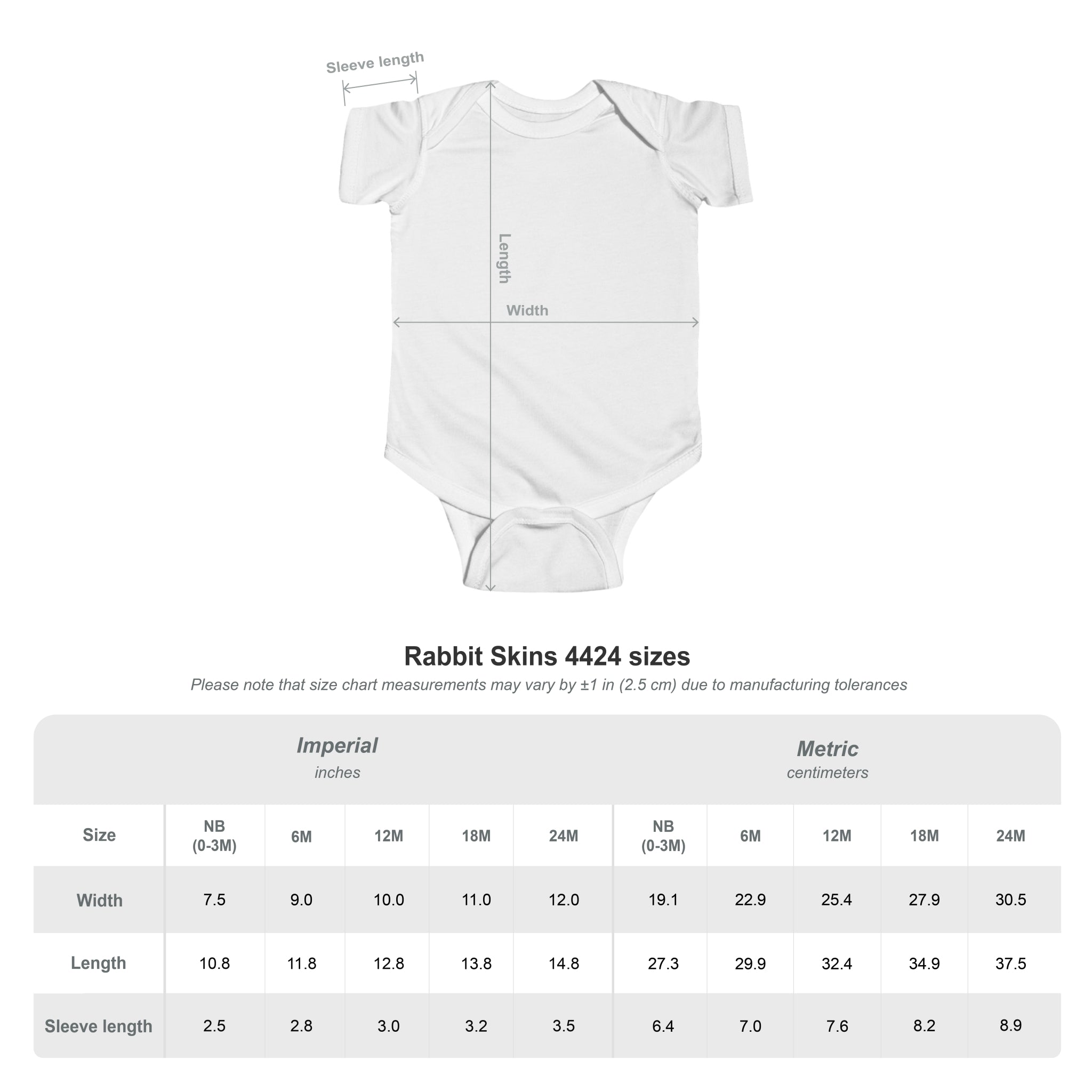 Christian Faith Infant Fine Jersey Bodysuit