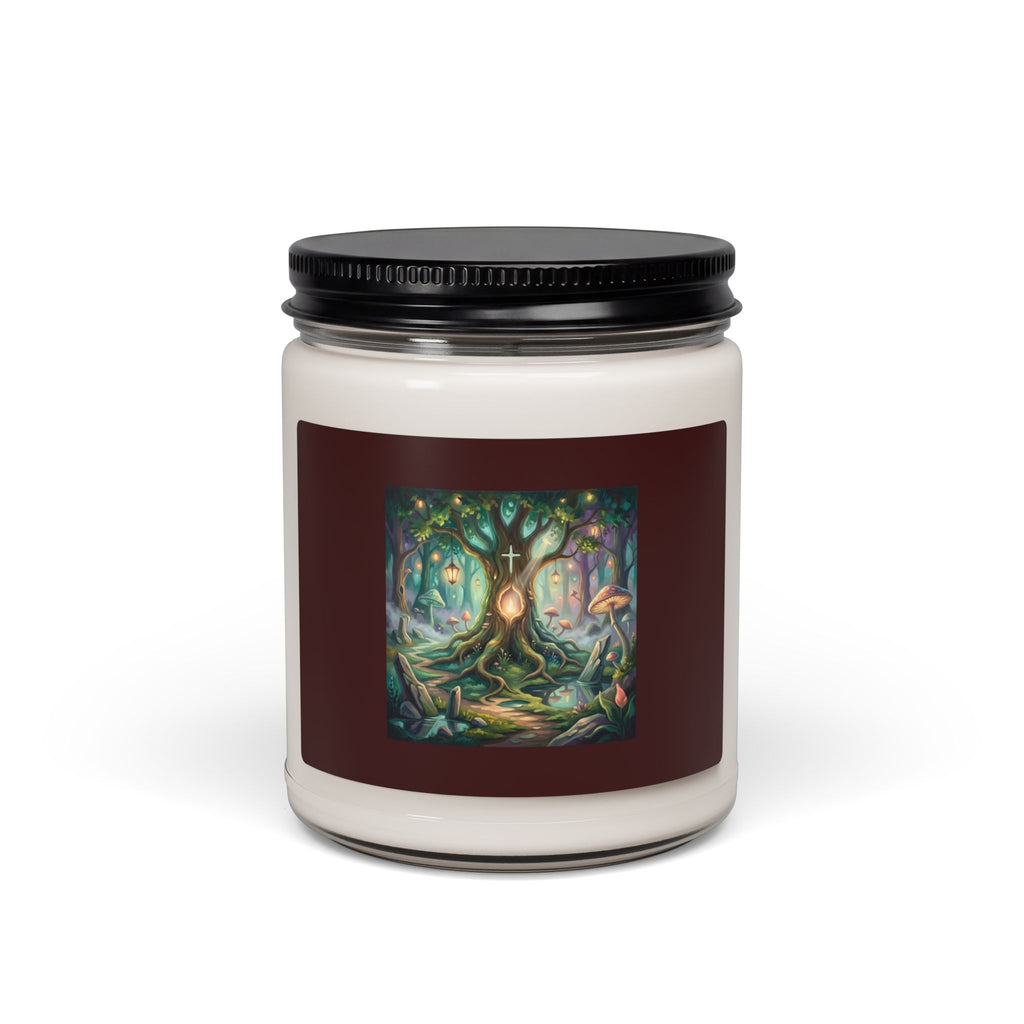 Soy Candle — Enchanted Forest Altar (9oz Scented)