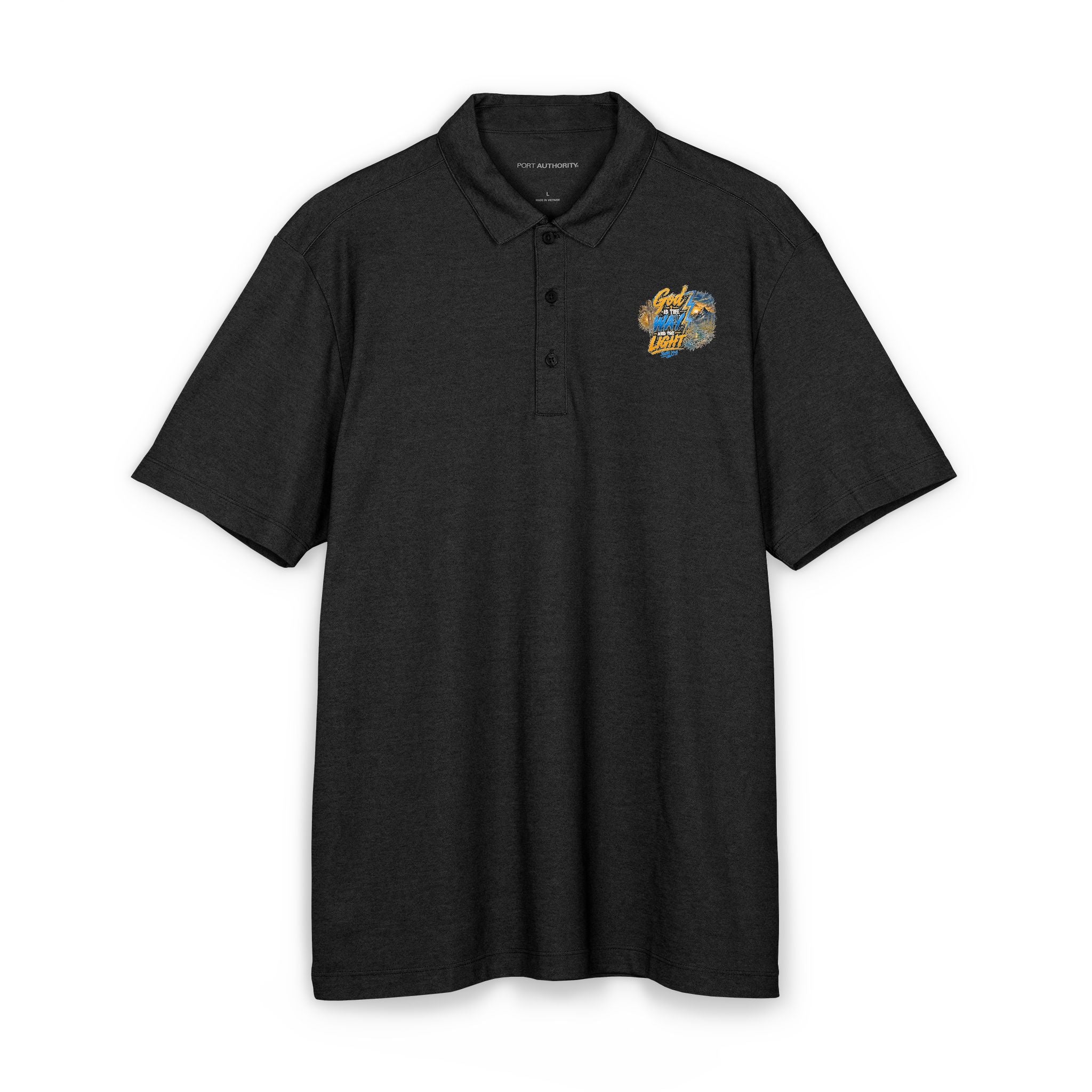 Port Authority® Fine Pique Blend Polo
