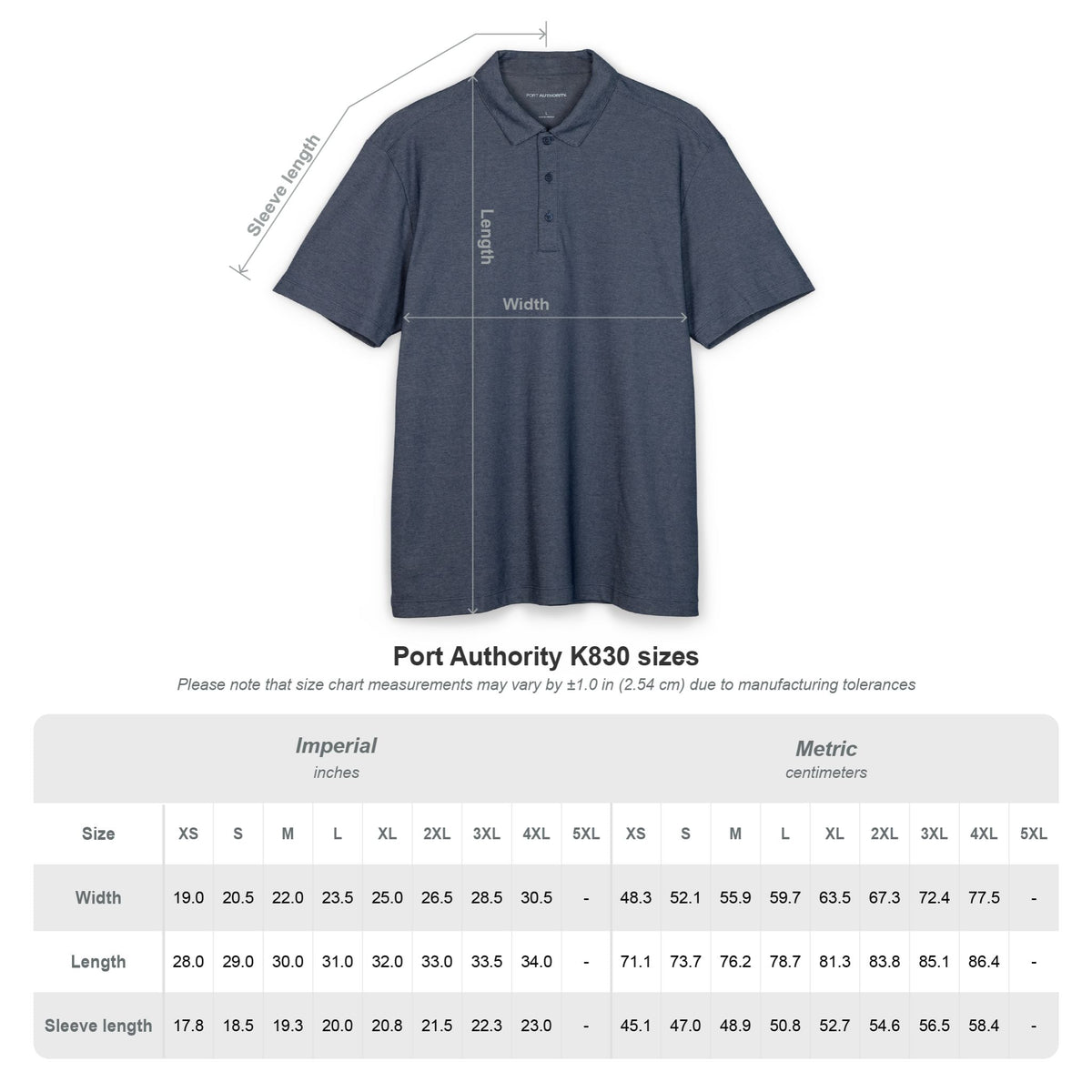 Port Authority® Fine Pique Blend Polo