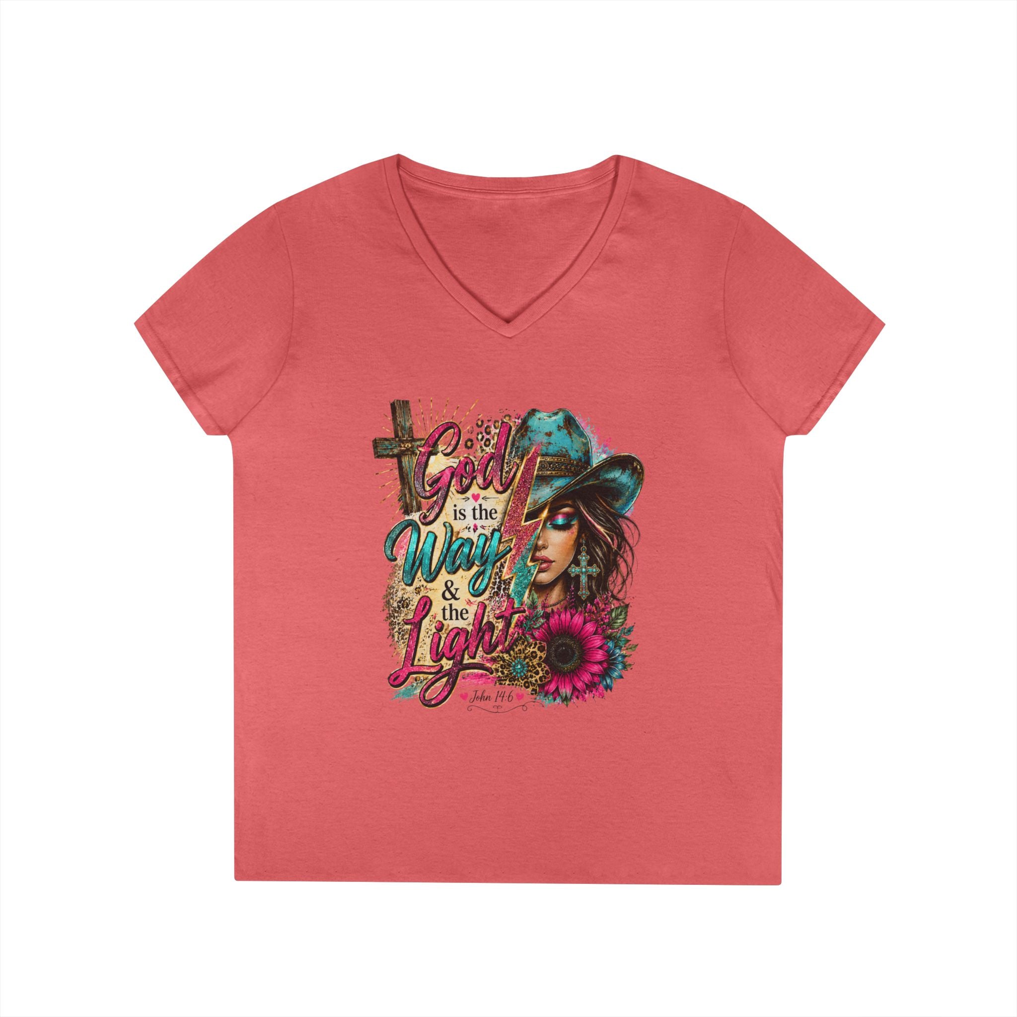 Christian Faith Women’s V-Neck T Shirt