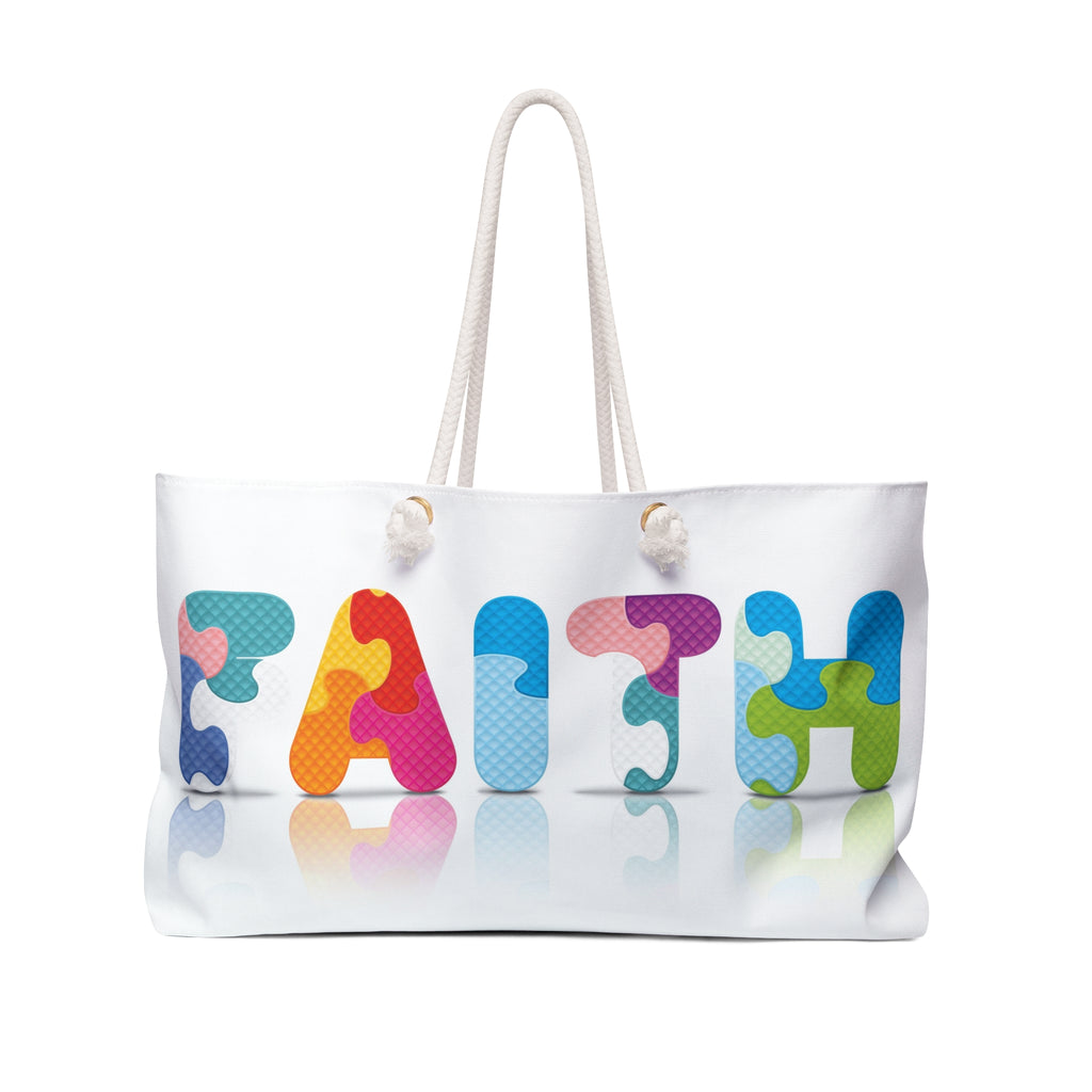Christian Faith Weekender Bag