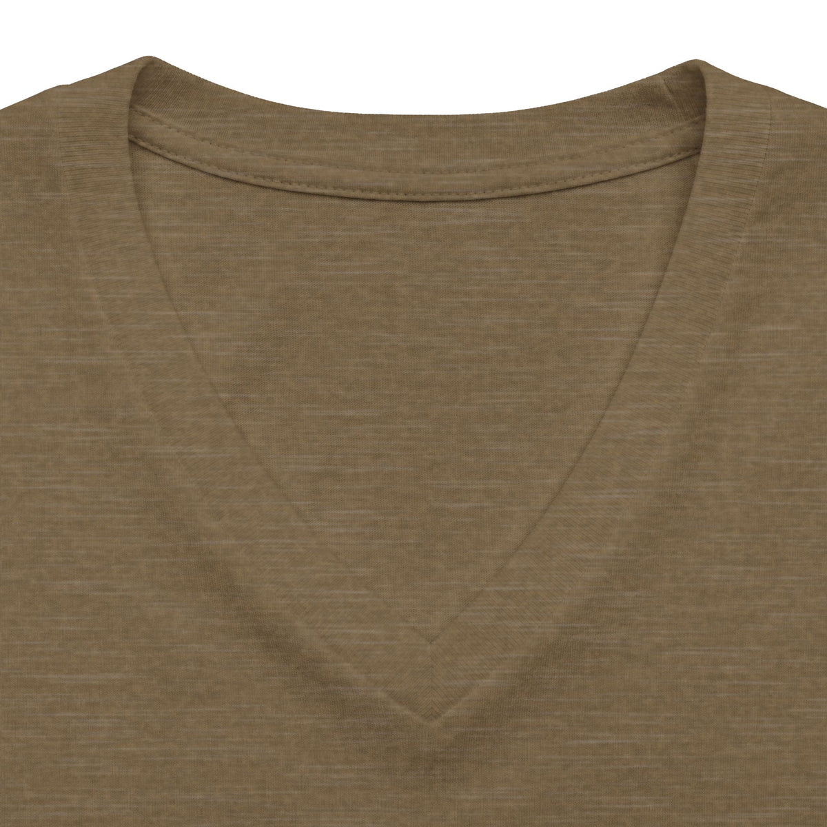 Prayer & Coffee V-Neck Tee — "In My Hand: Prayer, Heart, Faith" Inspirational Women's Shirt
