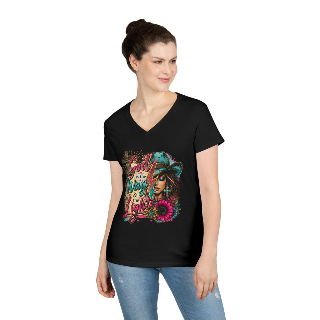 Christian Faith Women’s V-Neck T Shirt