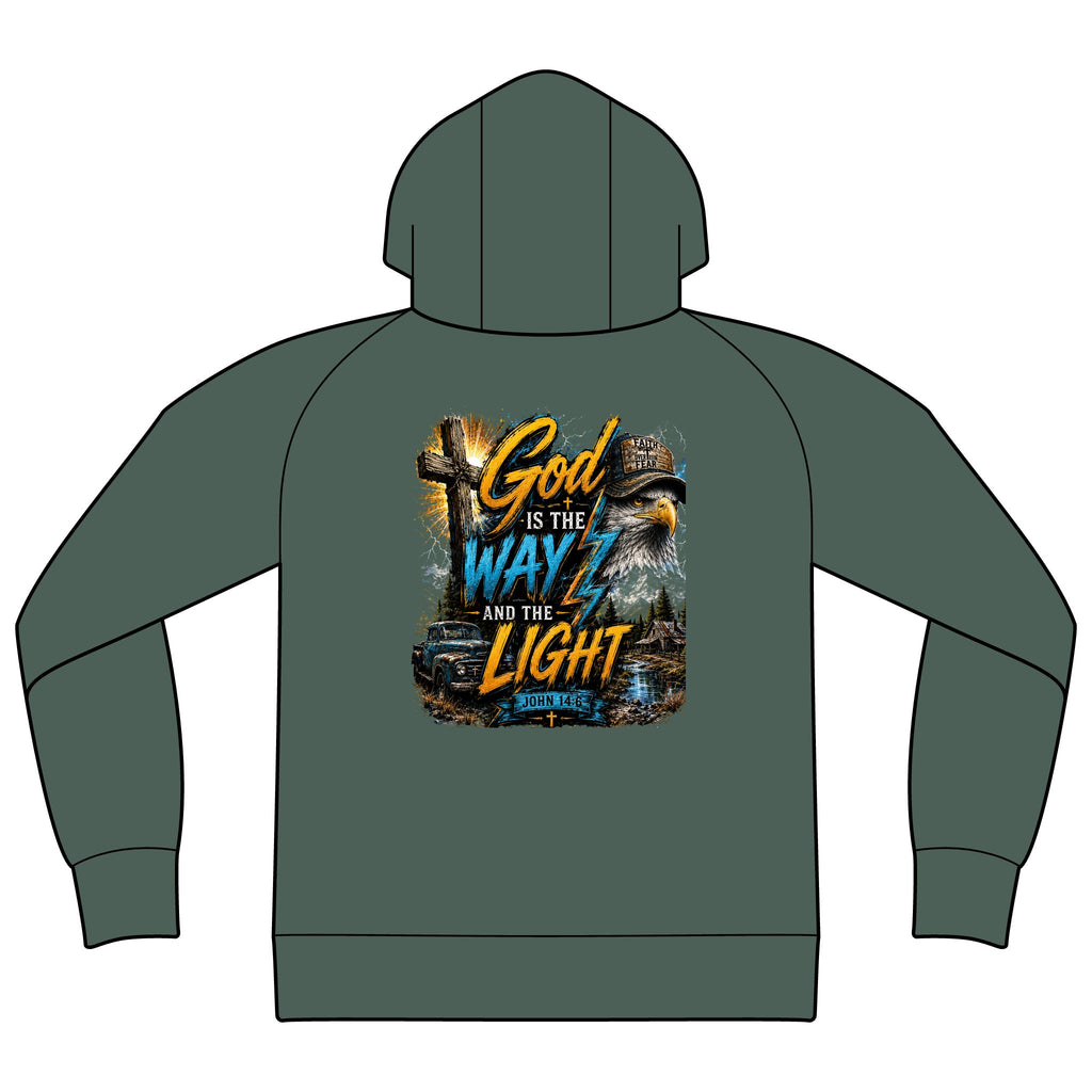 Christian Faith Unisex Hoodie Colorful Faith Sweatshirt