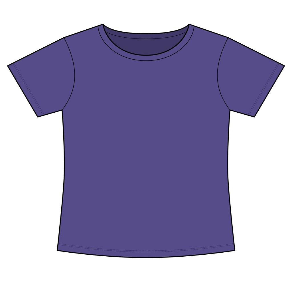 Women's Slim Fit Cotton Polyester T-Shirt