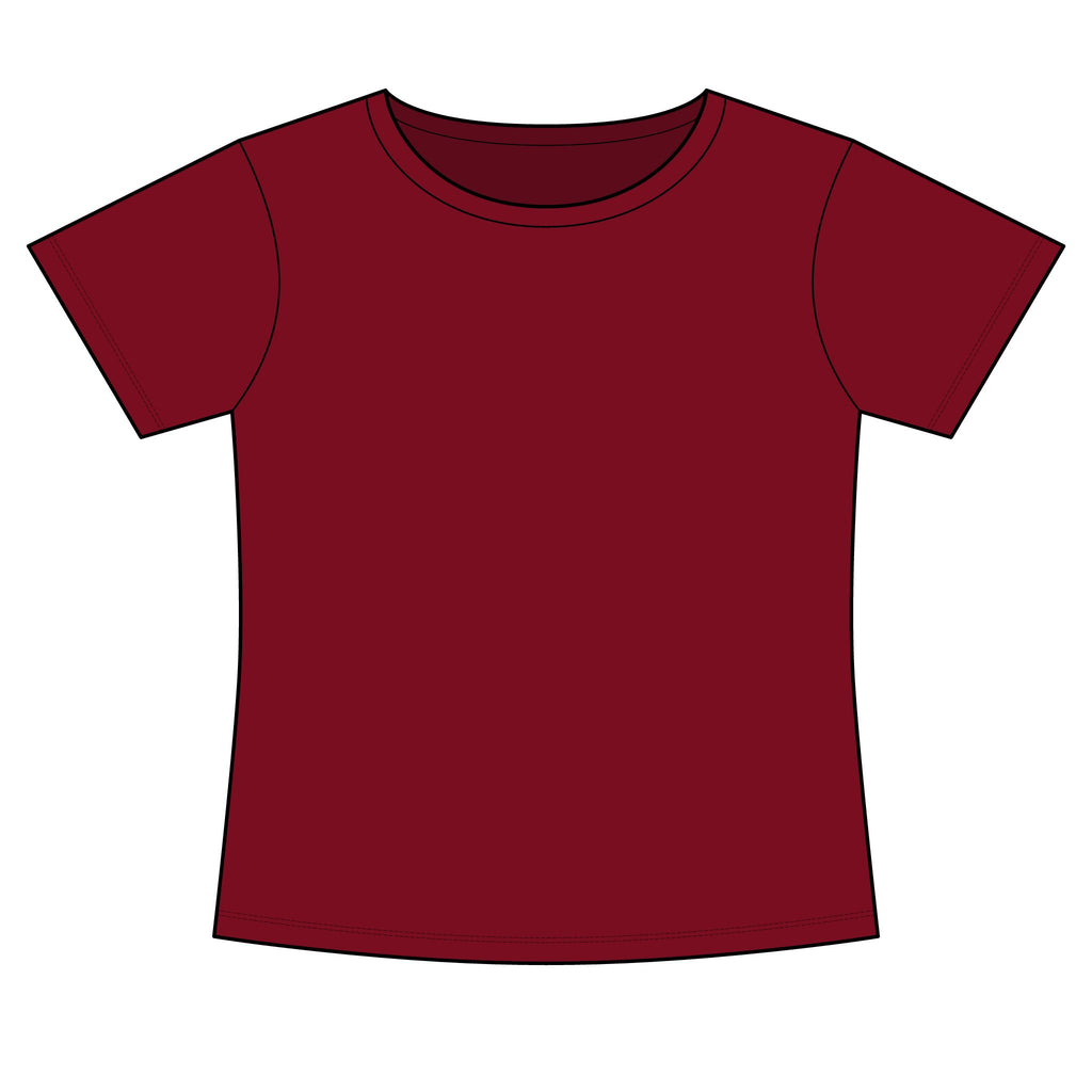 Women's Slim Fit Cotton Polyester T-Shirt