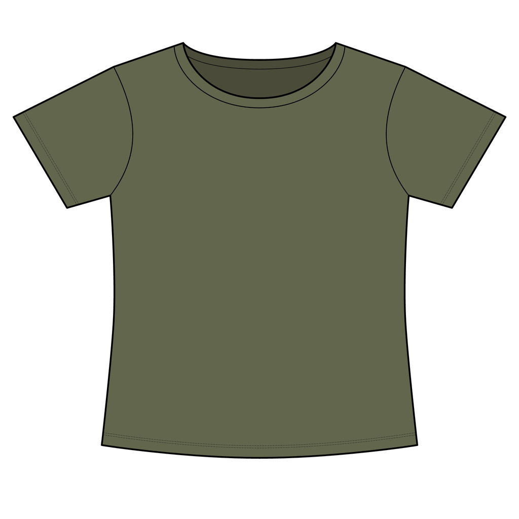 Women's Slim Fit Cotton Polyester T-Shirt