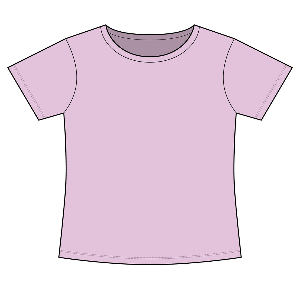 Women's Slim Fit Cotton Polyester T-Shirt