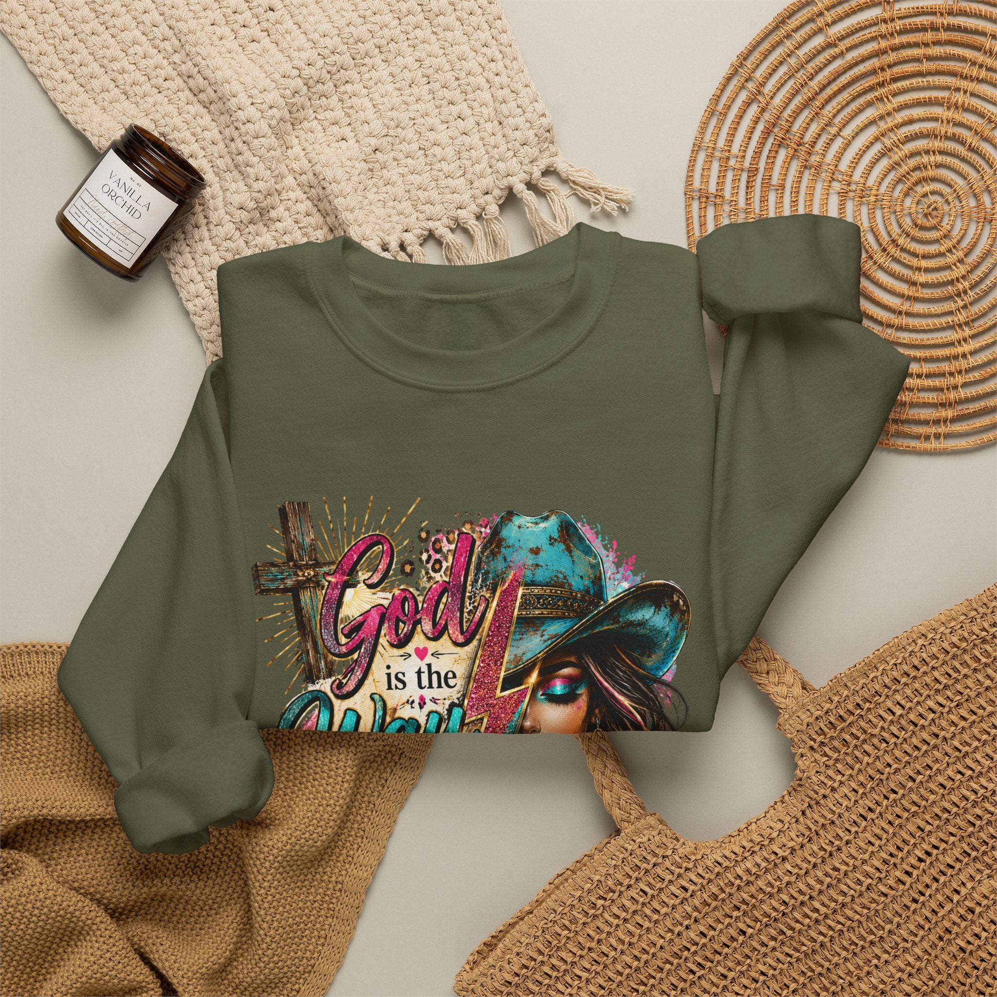 Christian Faith Crewneck Sweatshirt