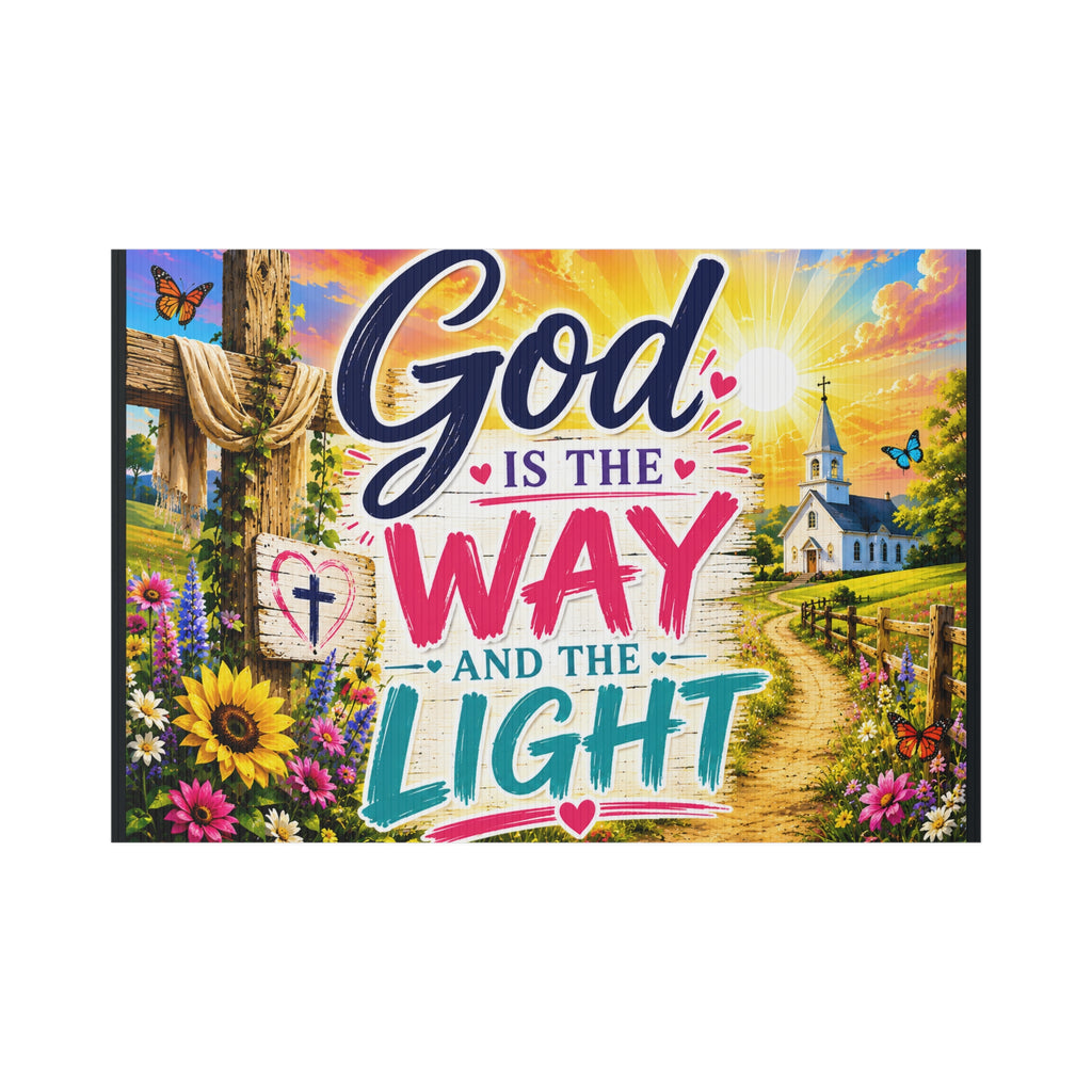 Christian Faith Lawn Sign