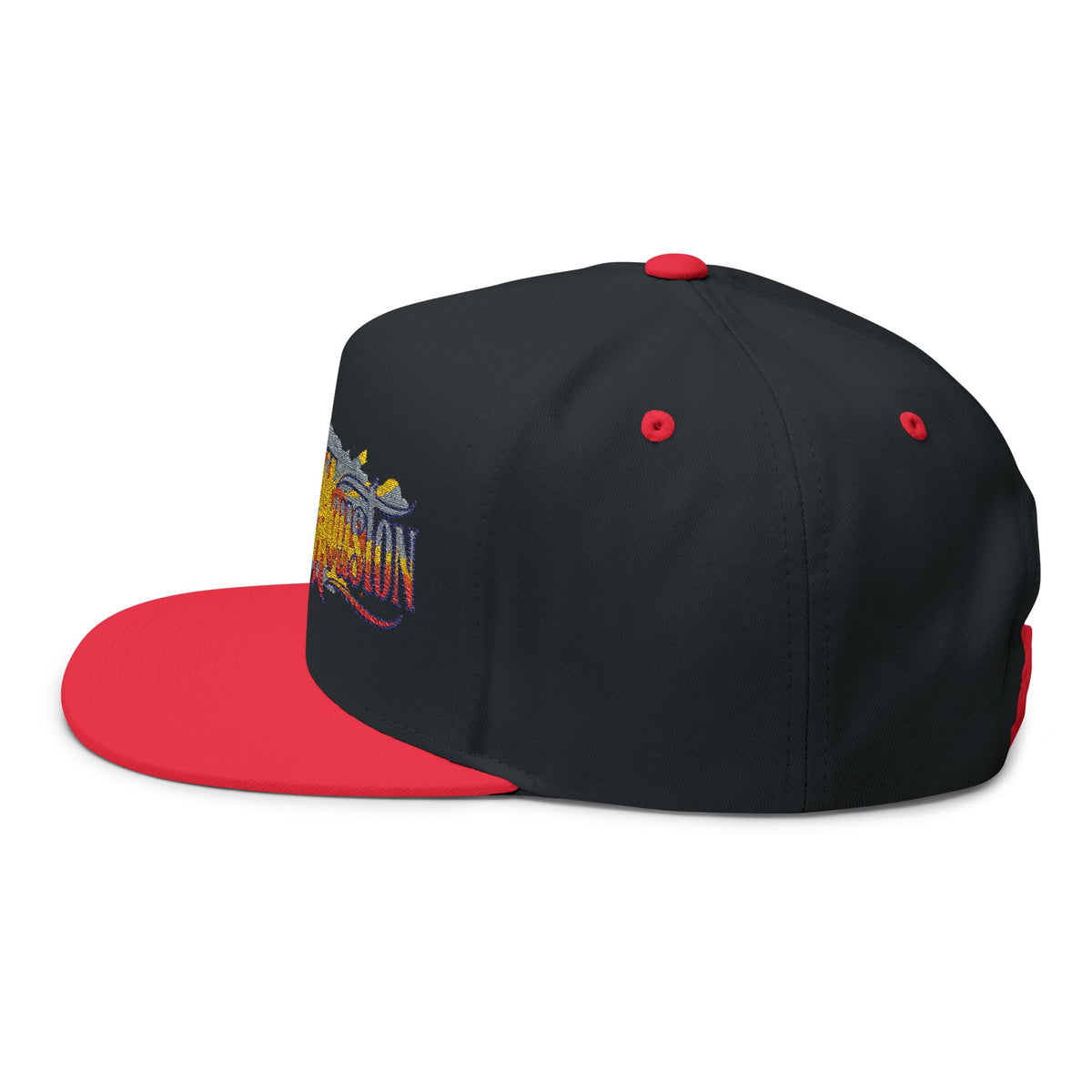 Christian Faith Flat Bill Cap (Embroidery)