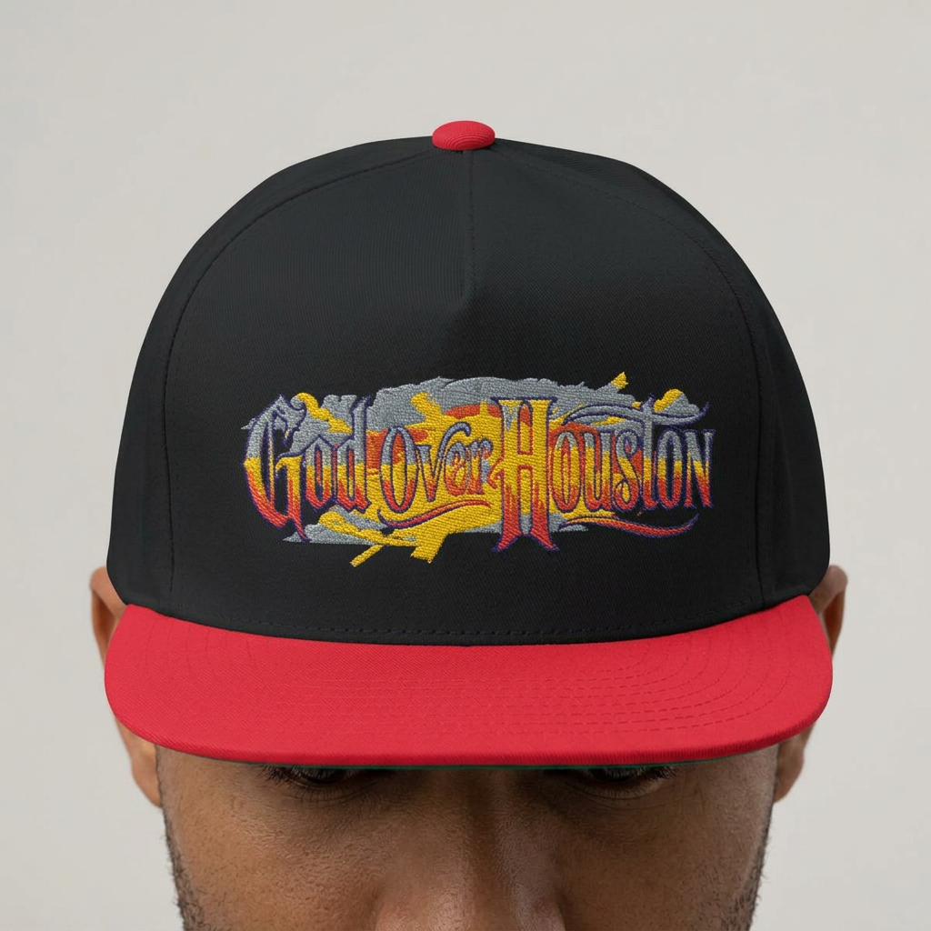 Christian Faith Flat Bill Cap (Embroidery)