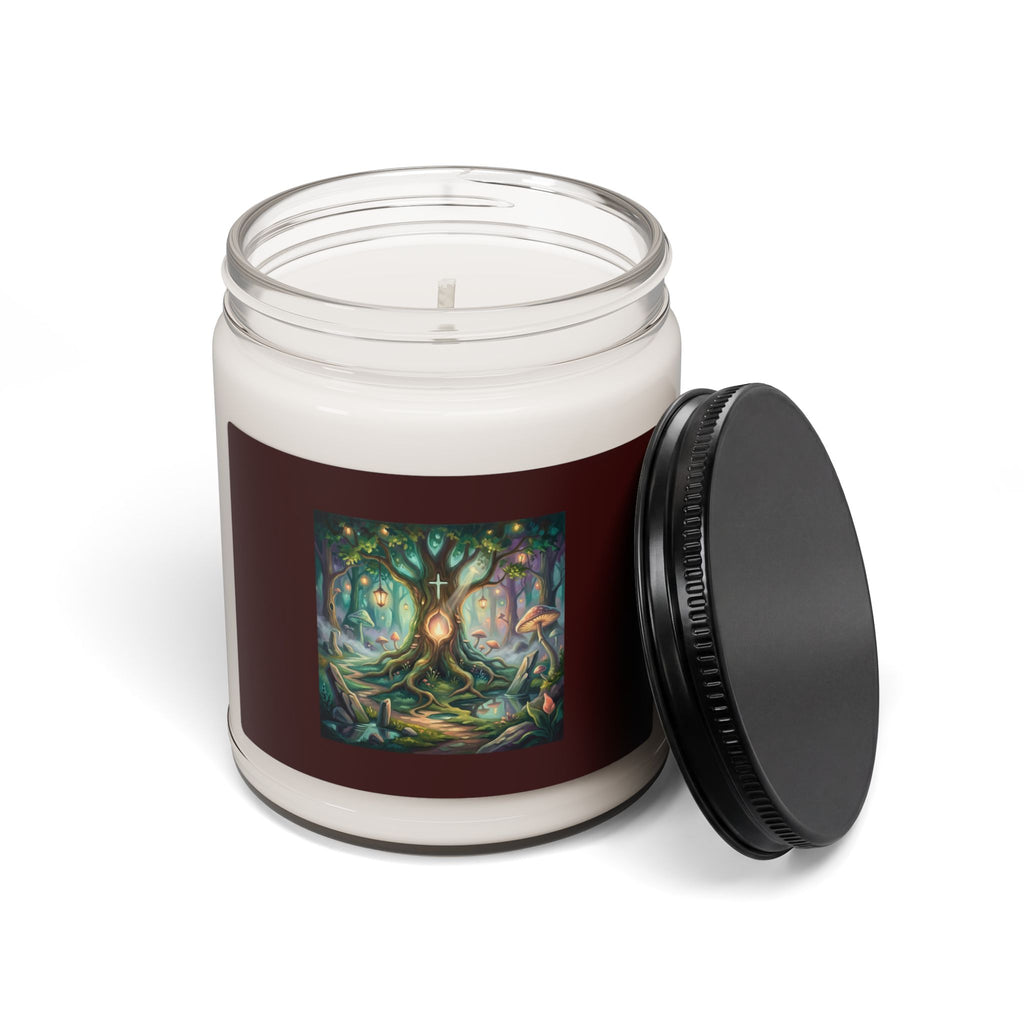 Soy Candle — Enchanted Forest Altar (9oz Scented)