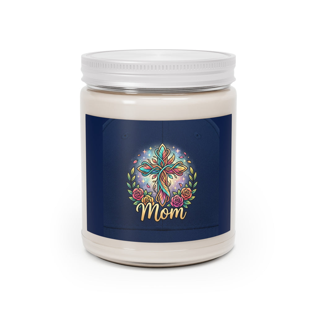 Scented Soy Candles with White Lid, 9oz