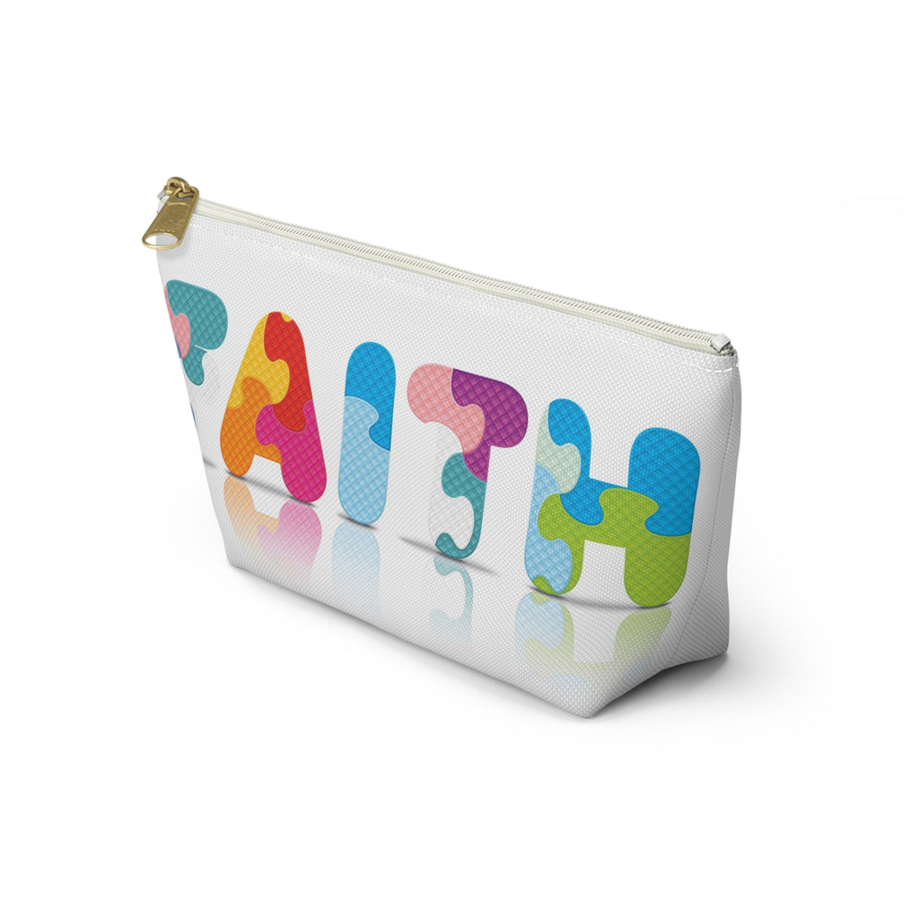Christian Faith Accessory Pouch w T-bottom