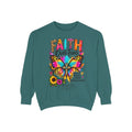 Christian Faith for women Garment-Dyed Sweatshirt