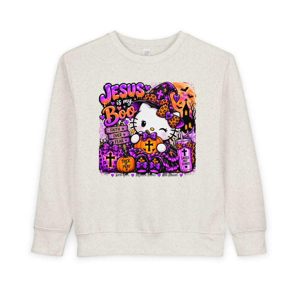 Girls hello kitty Christian Faith Toddler Sweatshirt