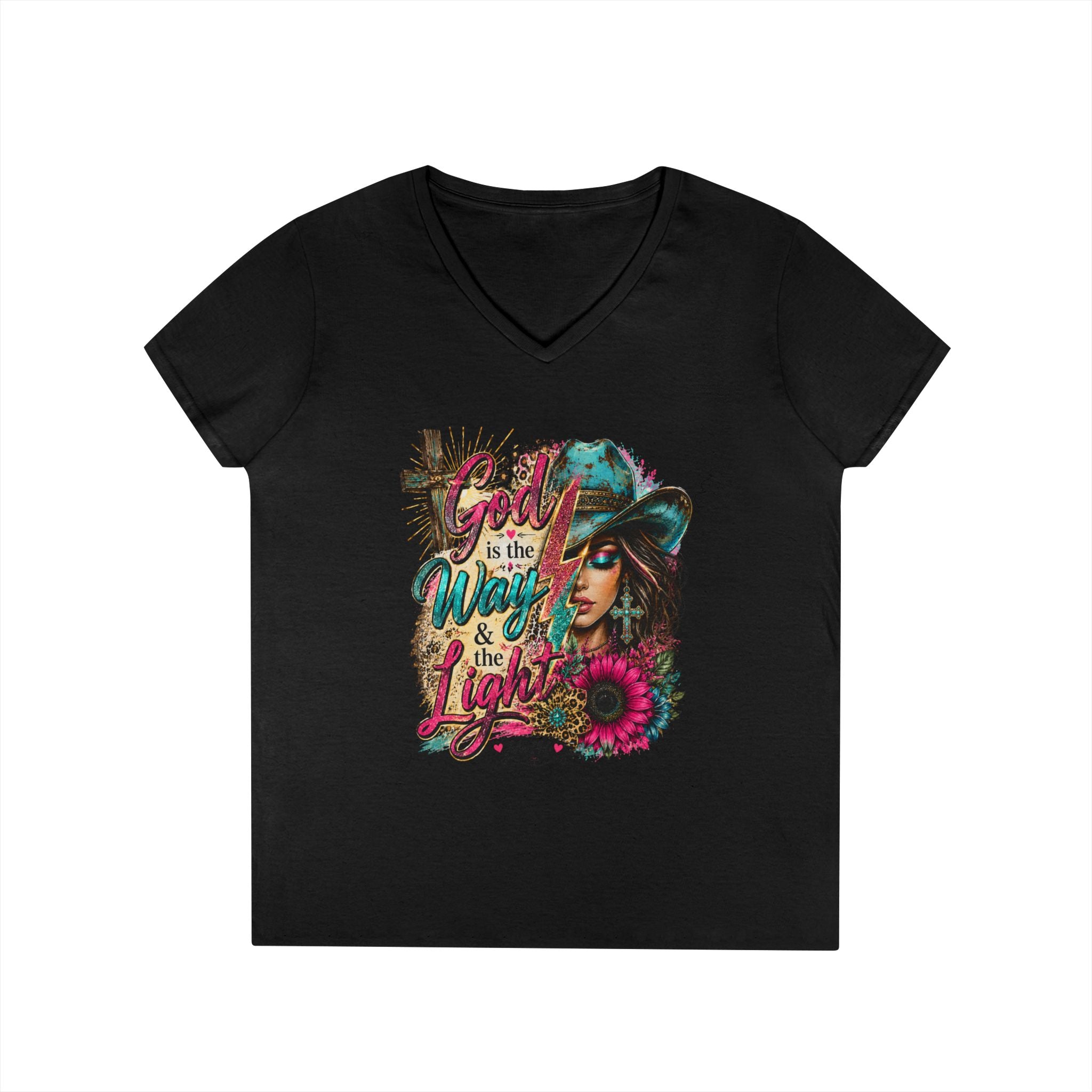 Christian Faith Women’s V-Neck T Shirt
