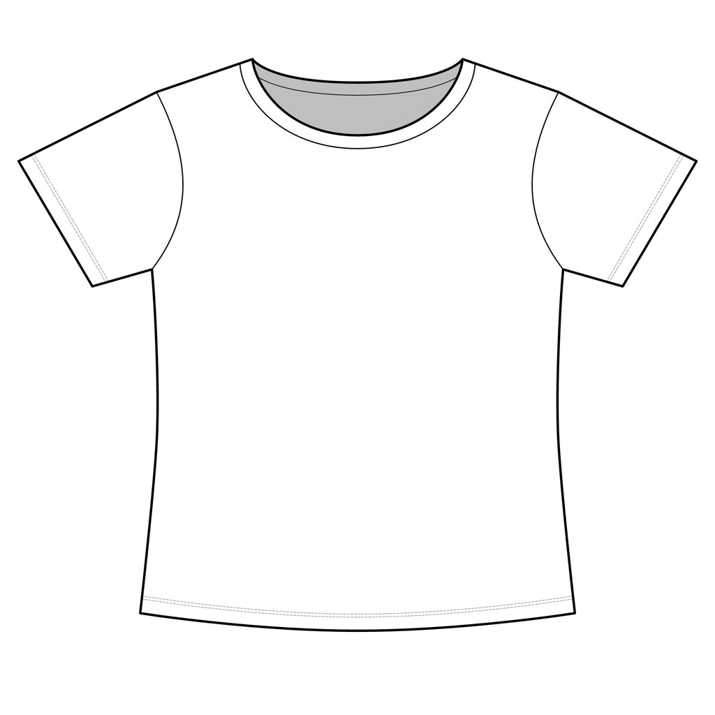 Women's Slim Fit Cotton Polyester T-Shirt