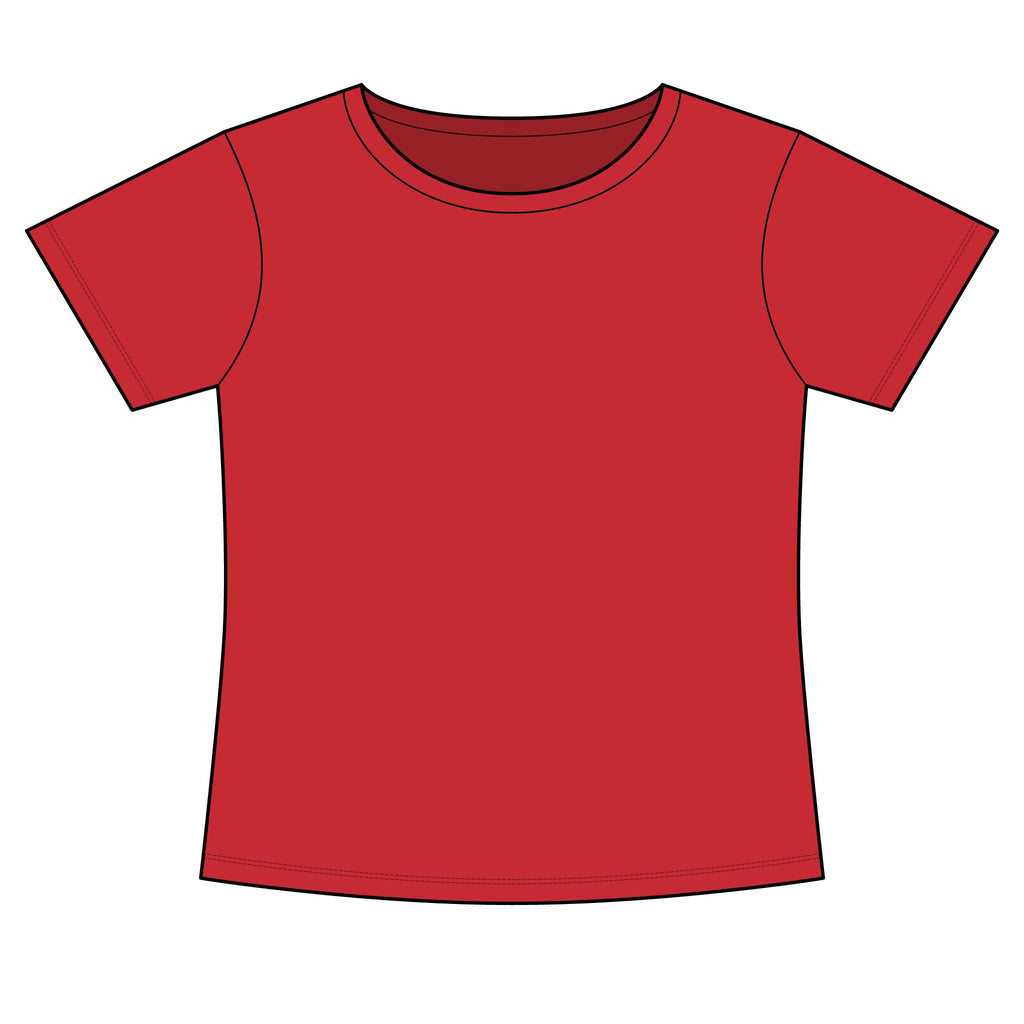 Women's Slim Fit Cotton Polyester T-Shirt