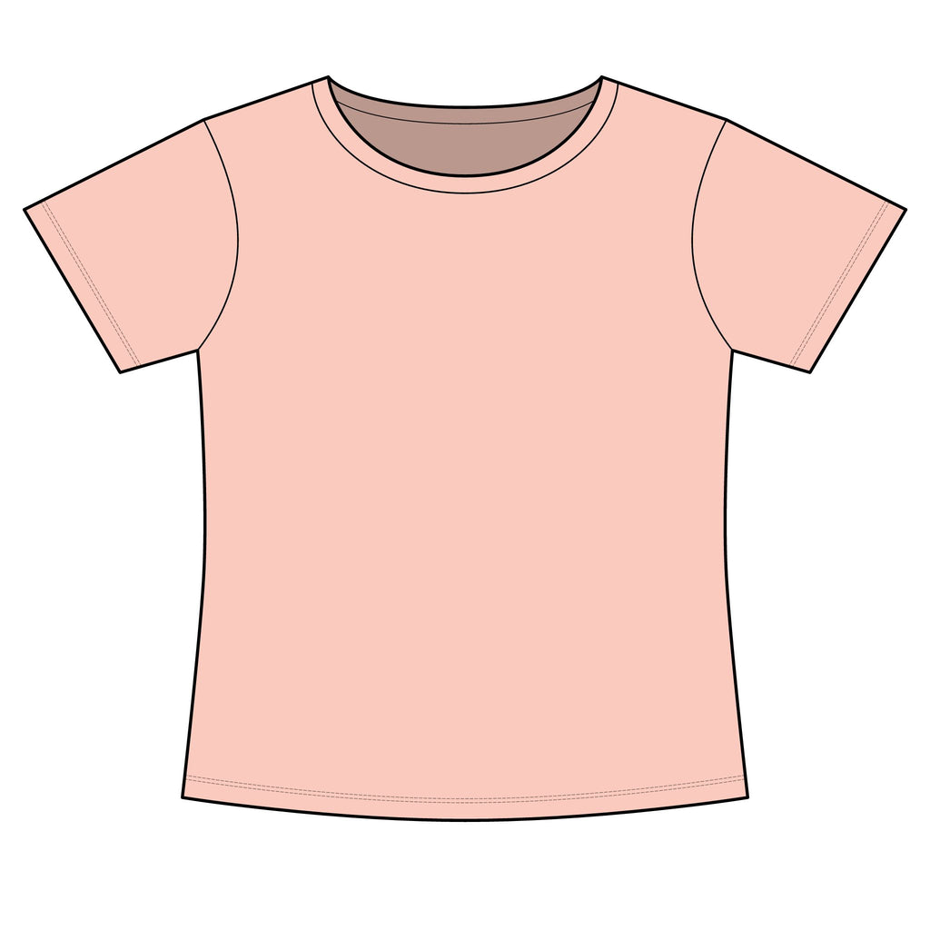 Women's Slim Fit Cotton Polyester T-Shirt