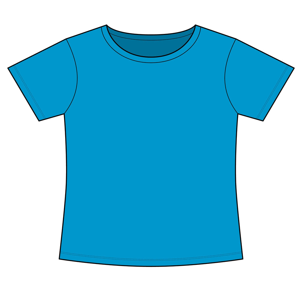 Women's Slim Fit Cotton Polyester T-Shirt