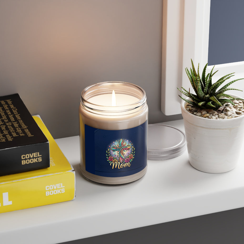 Scented Soy Candles with White Lid, 9oz