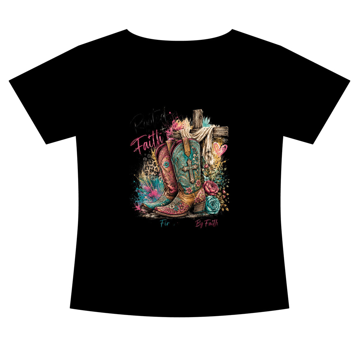 Women's Slim Fit Cotton Polyester T-Shirt