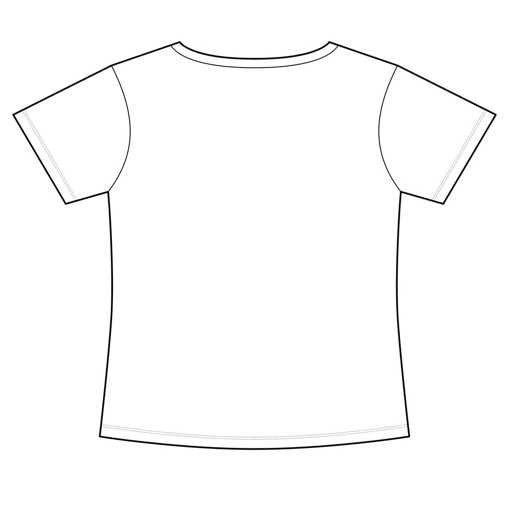 Women's Slim Fit Cotton Polyester T-Shirt