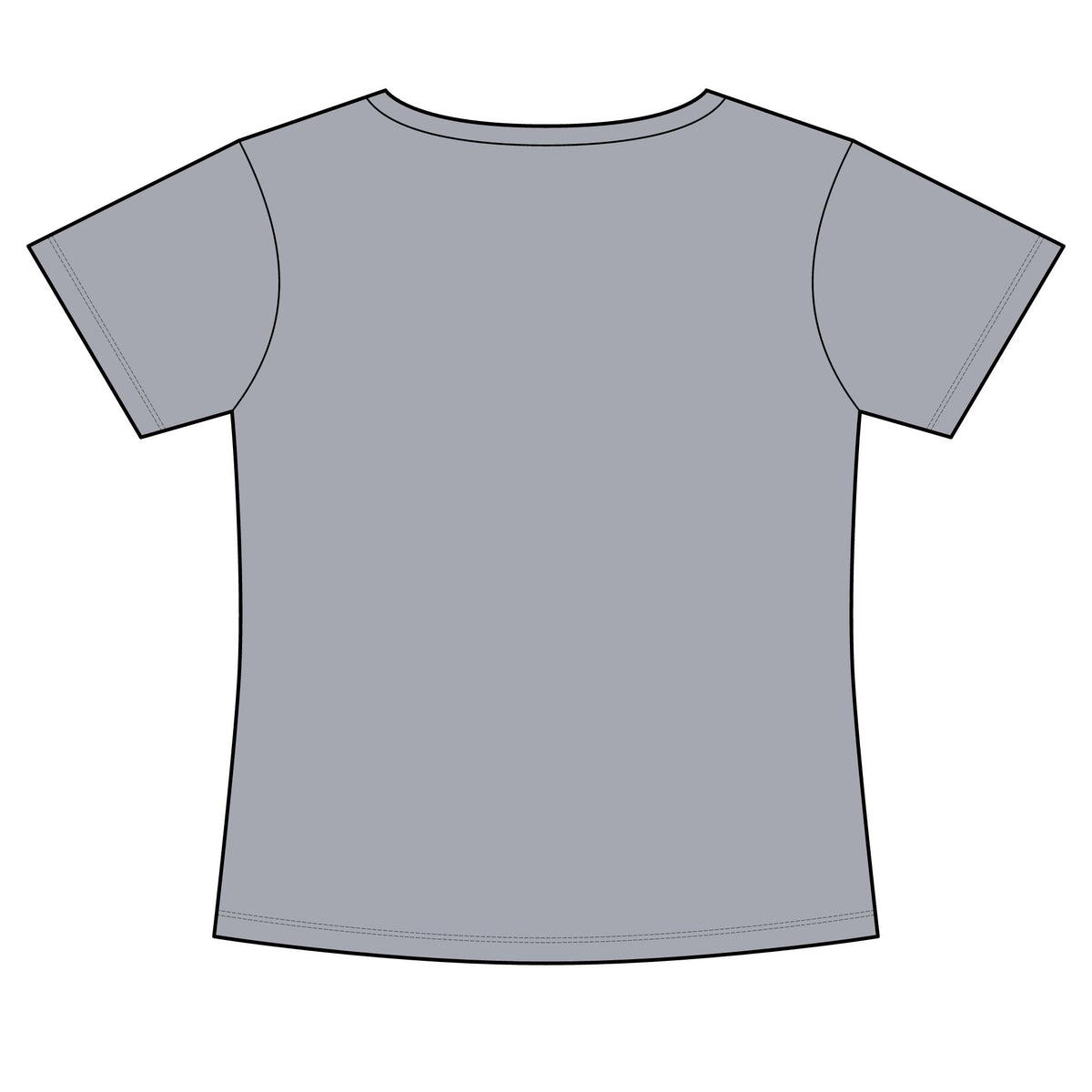 Women's Slim Fit Cotton Polyester T-Shirt