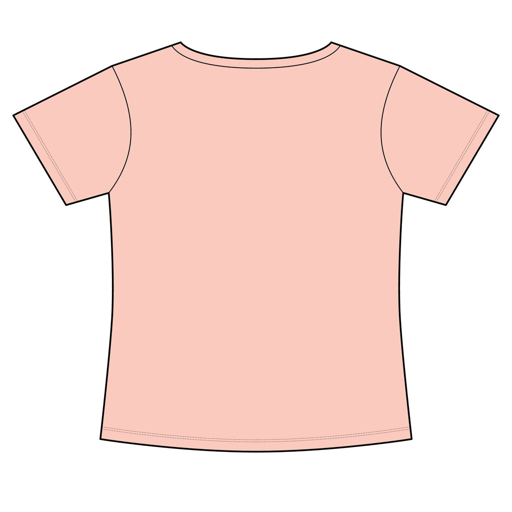 Women's Slim Fit Cotton Polyester T-Shirt