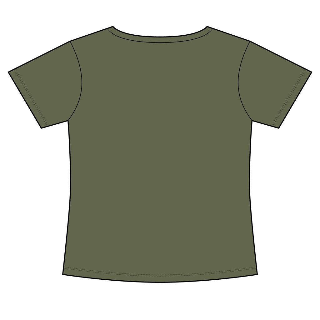 Women's Slim Fit Cotton Polyester T-Shirt