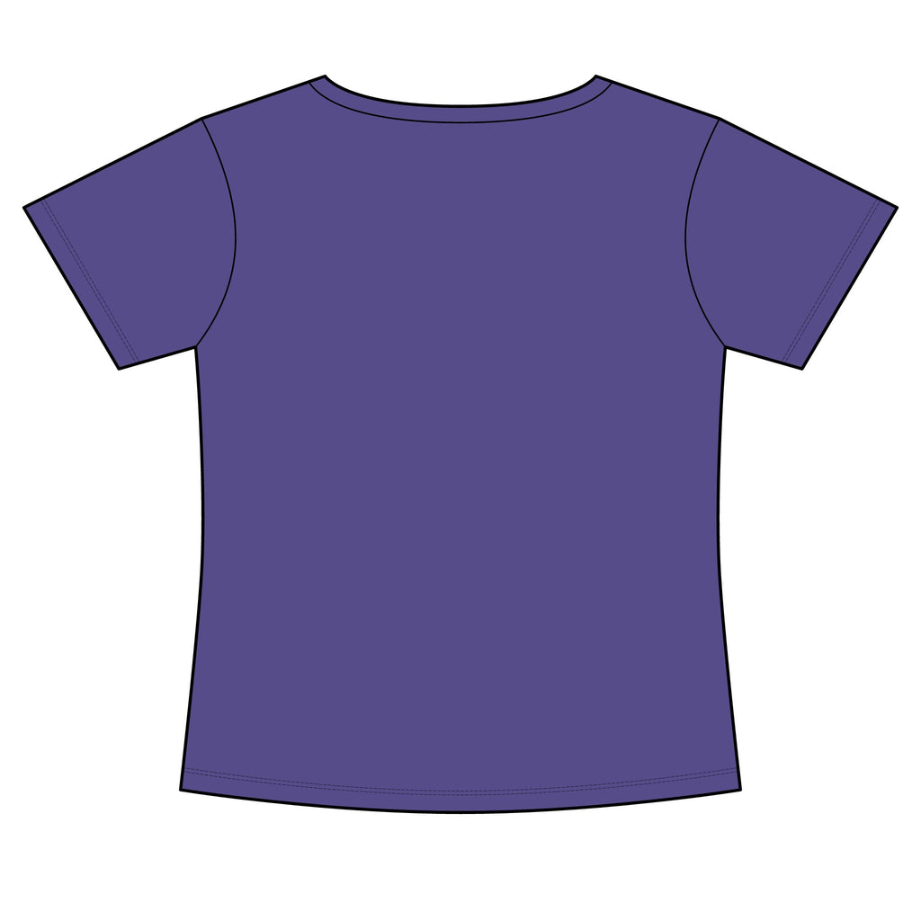 Women's Slim Fit Cotton Polyester T-Shirt