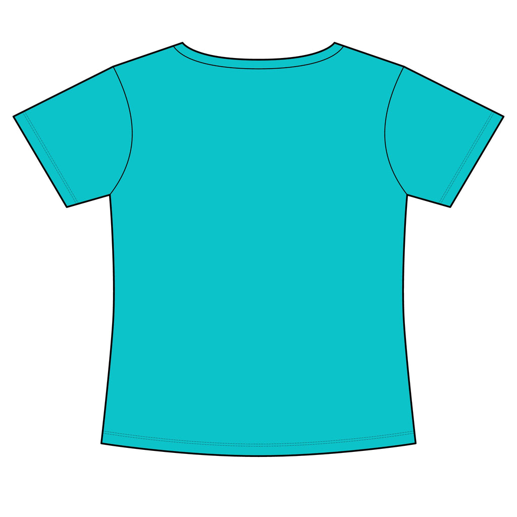 Women's Slim Fit Cotton Polyester T-Shirt