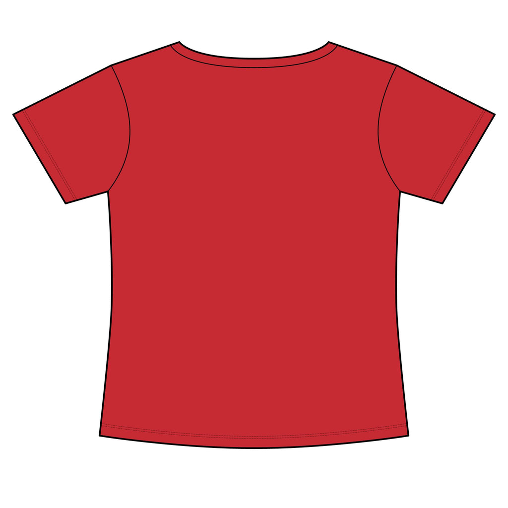 Women's Slim Fit Cotton Polyester T-Shirt