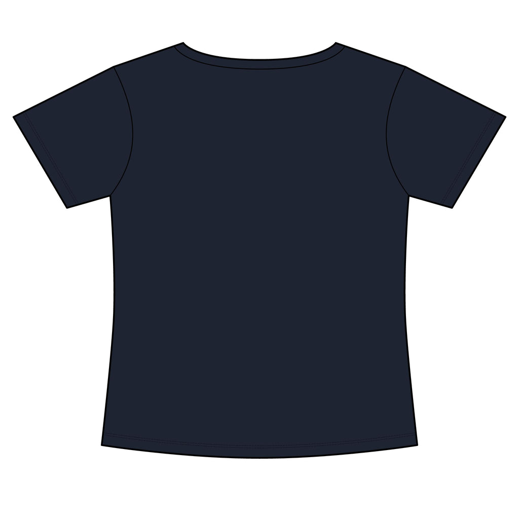 Women's Slim Fit Cotton Polyester T-Shirt