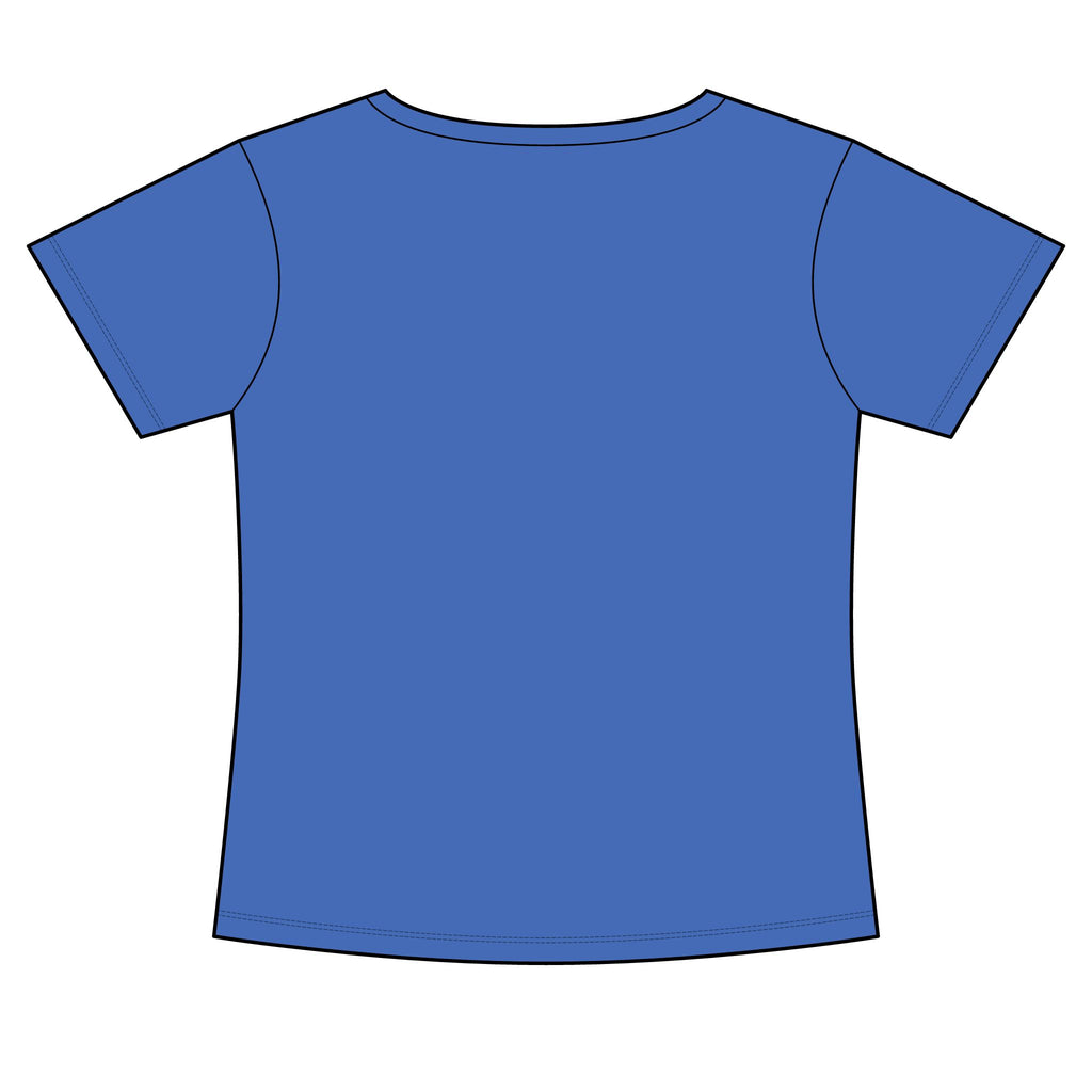 Women's Slim Fit Cotton Polyester T-Shirt