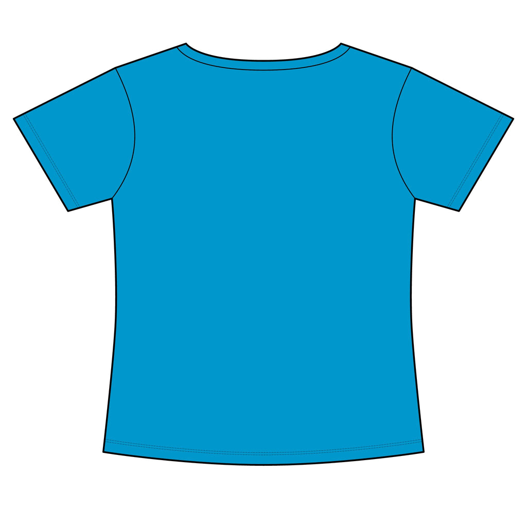 Women's Slim Fit Cotton Polyester T-Shirt