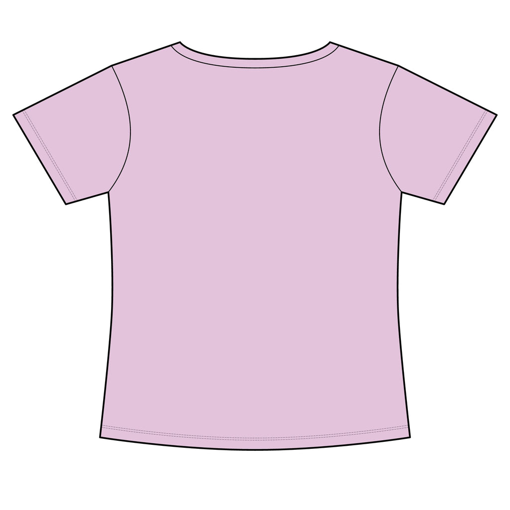 Women's Slim Fit Cotton Polyester T-Shirt